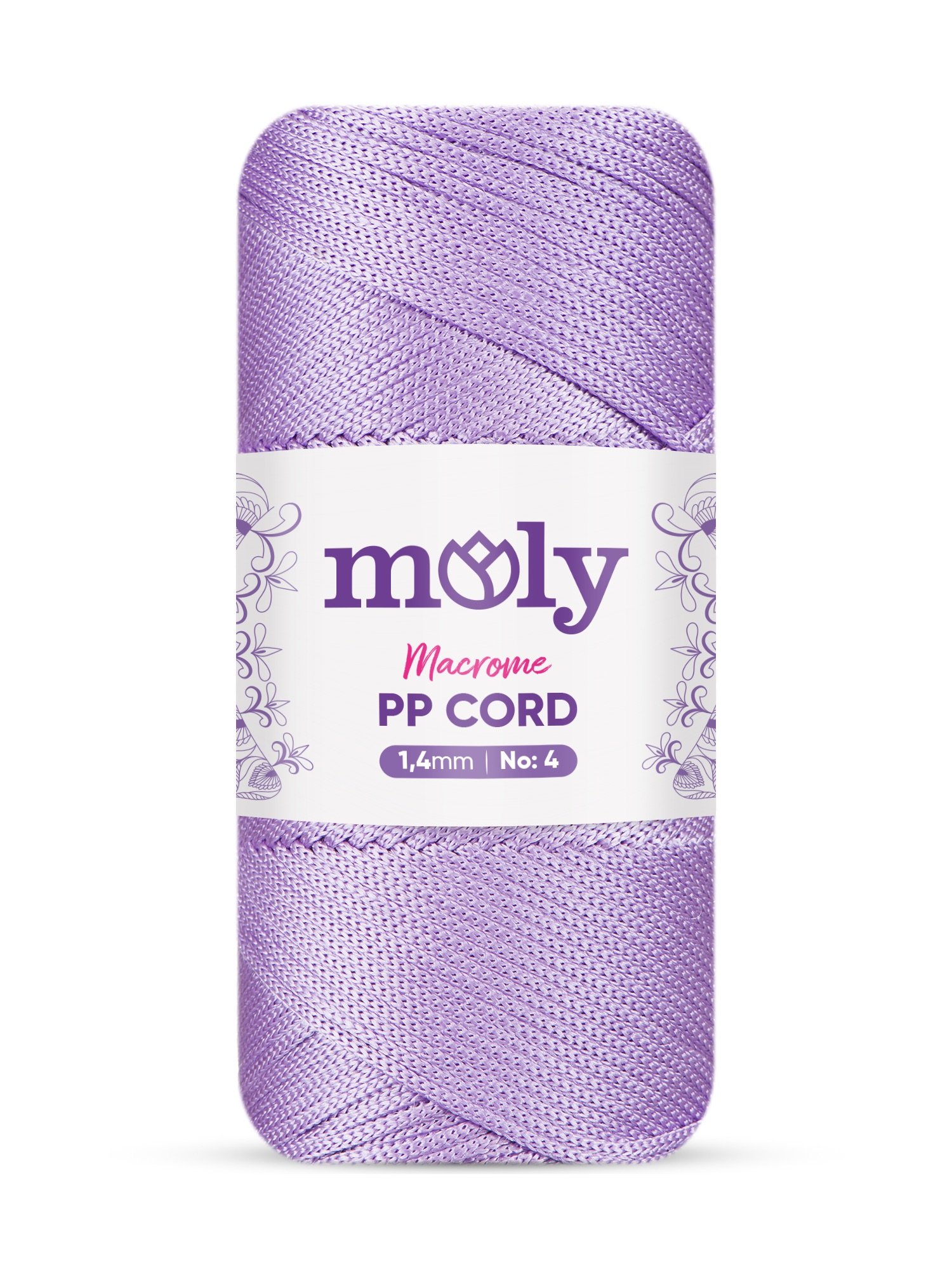 PP CORD MACROME NO:4 Moly Lila 130